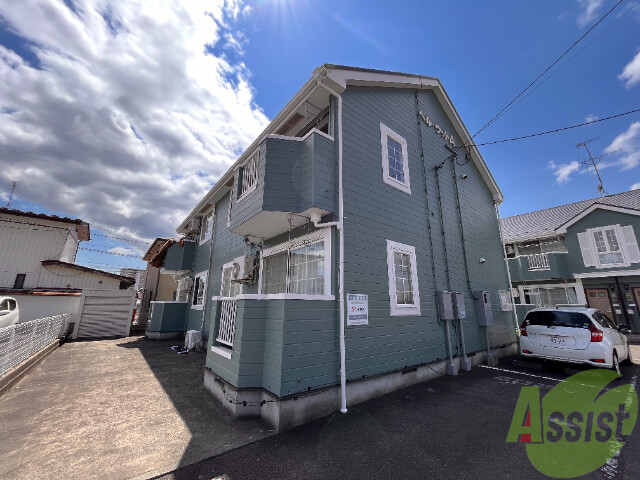 建物外観　岩沼市中央「ベルウッドＡ」