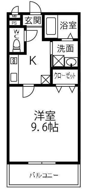 サン フィオーレ長尾I番館の間取り写真