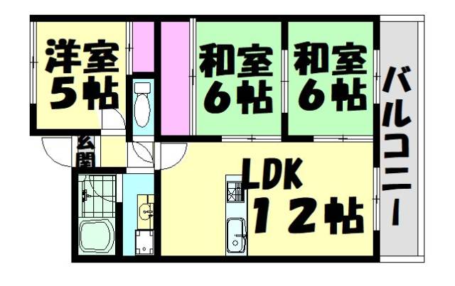 エンデバーの間取り写真