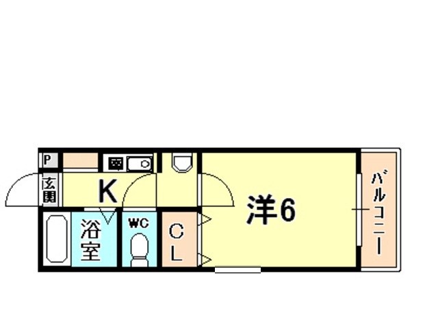 ステラハウス5の間取り写真