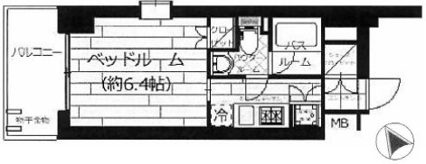 グランフォース町屋の間取り写真