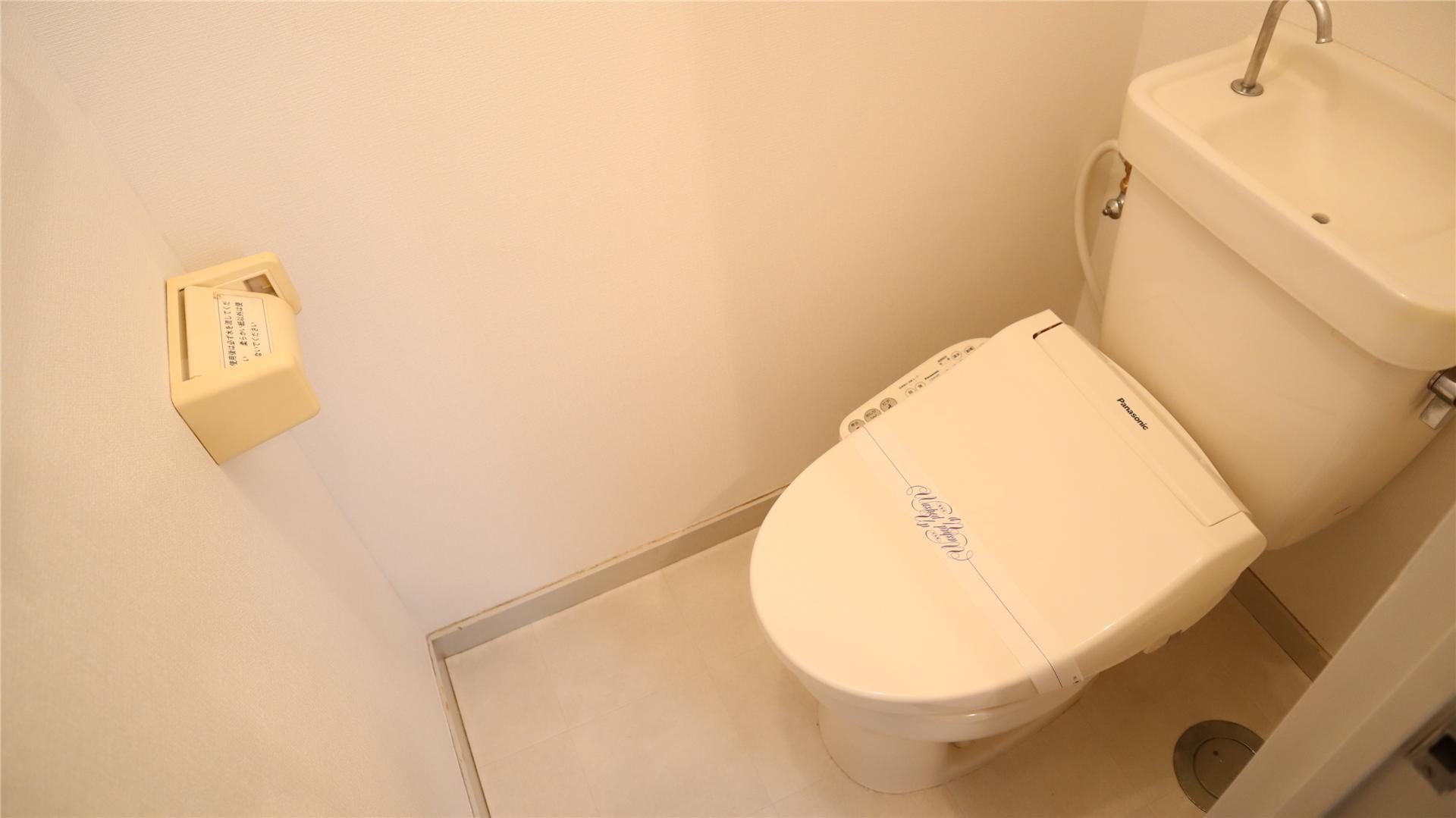 ハイツ・ジェム玉里B棟のトイレ写真