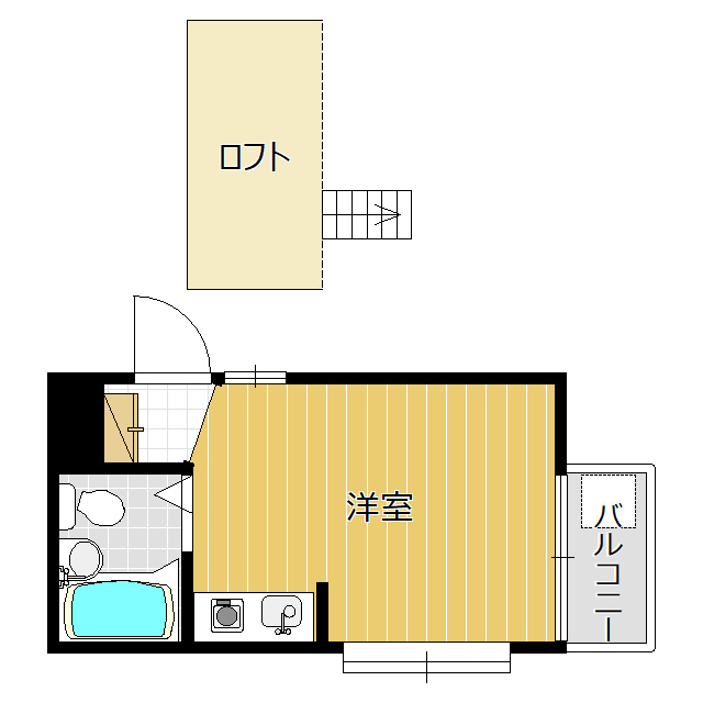 ハーモニー田町の間取り