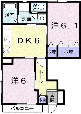 シャイニーの間取り