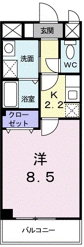 プリムローズの間取り