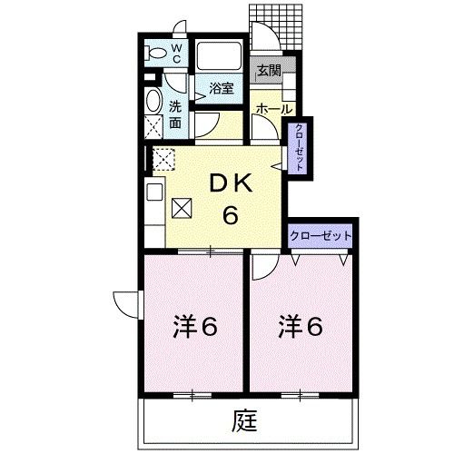 メゾン山水の間取り