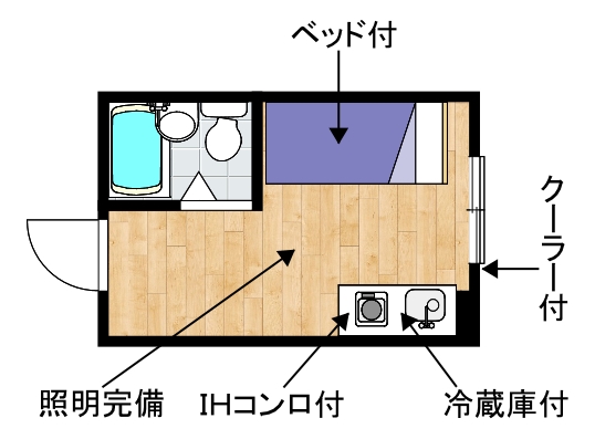 大阪市西成区玉出東のマンションの間取り