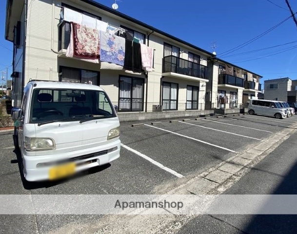 駐車場　眺望
