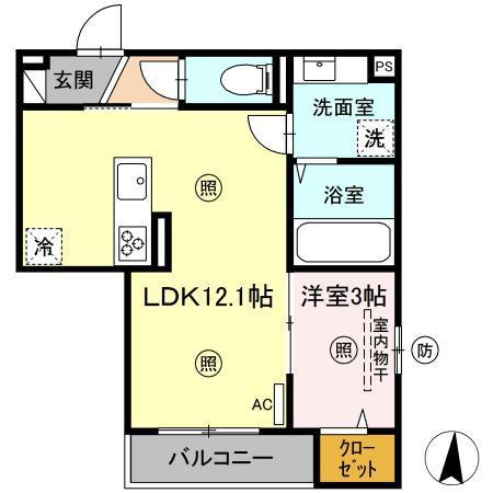 ＰＲＥＭＩＬＩＦＥ寿町の間取り