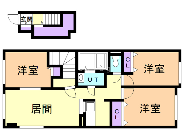 千歳Ｓ・Ｋの間取り