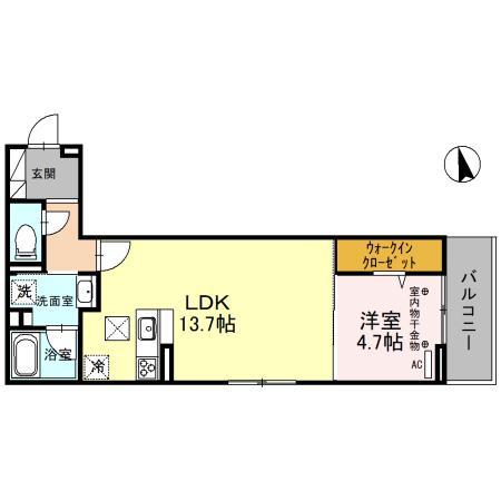 TORISIAS 元今泉の間取り