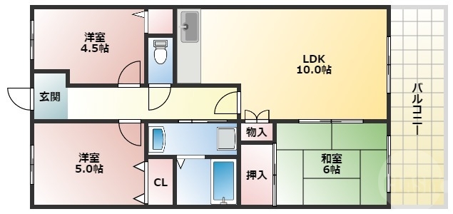 東光苑の間取り