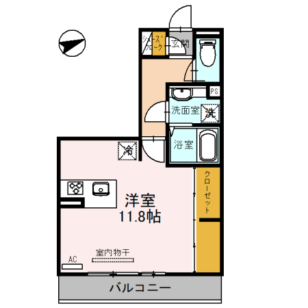 アネスティーの間取り