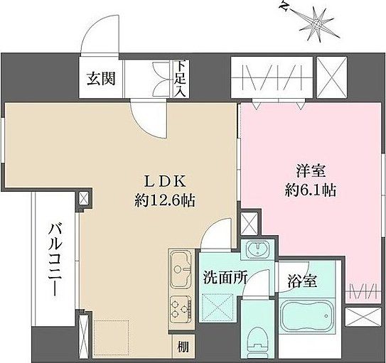 文京区大塚のマンションの間取り