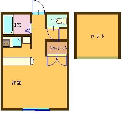 ティアドロップの間取り