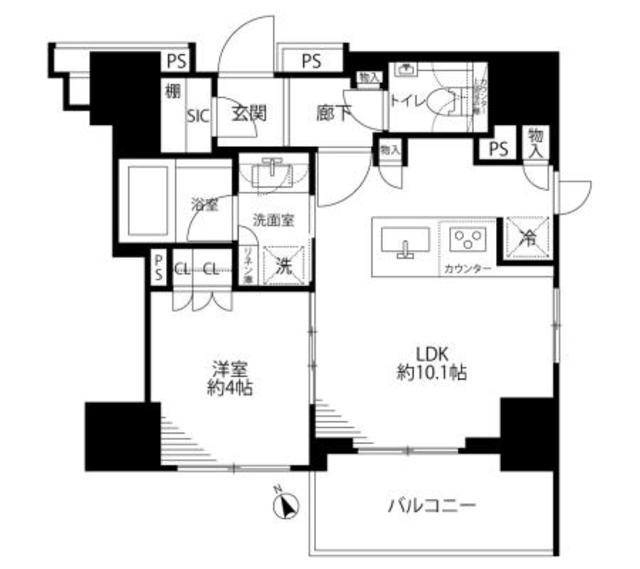 シャリエ御茶ノ水の間取り