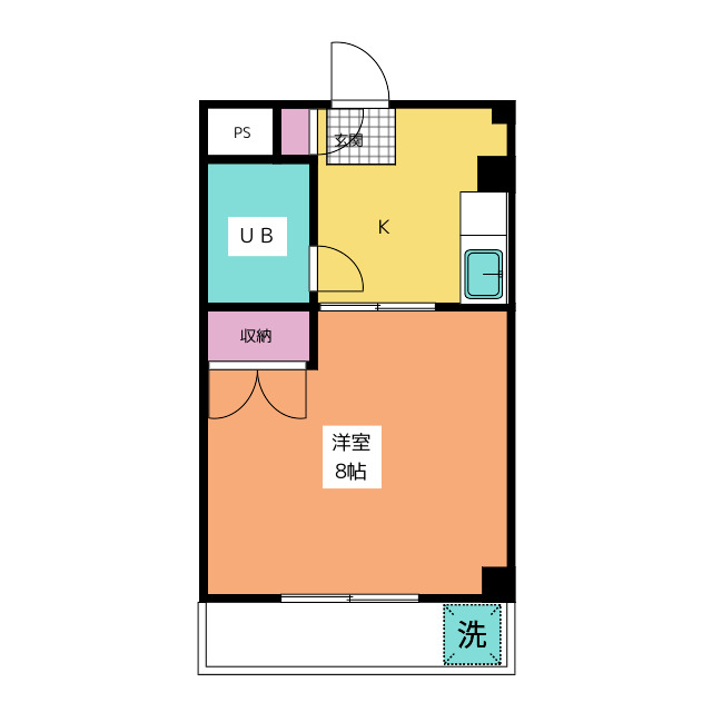 常盤台ワンの間取り