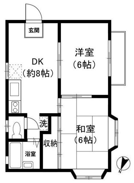 湘南ハイツの間取り