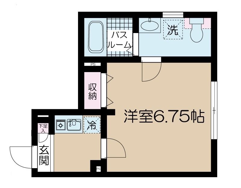 NSGATE新中野の間取り