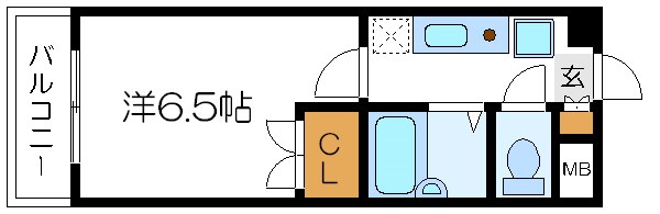 江戸川区中葛西のマンションの間取り