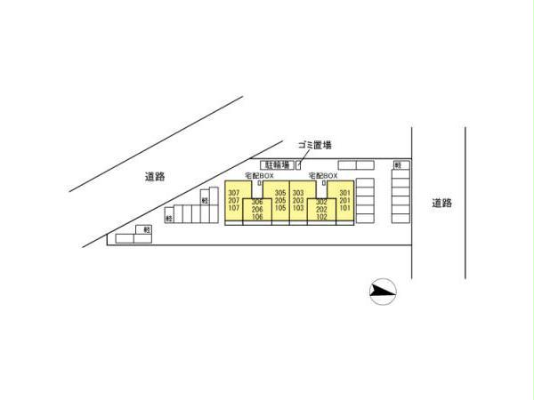 【福山市神辺町大字川北のアパートのその他】