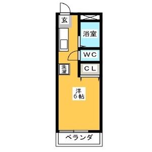 【サンライフ小林A棟の間取り】