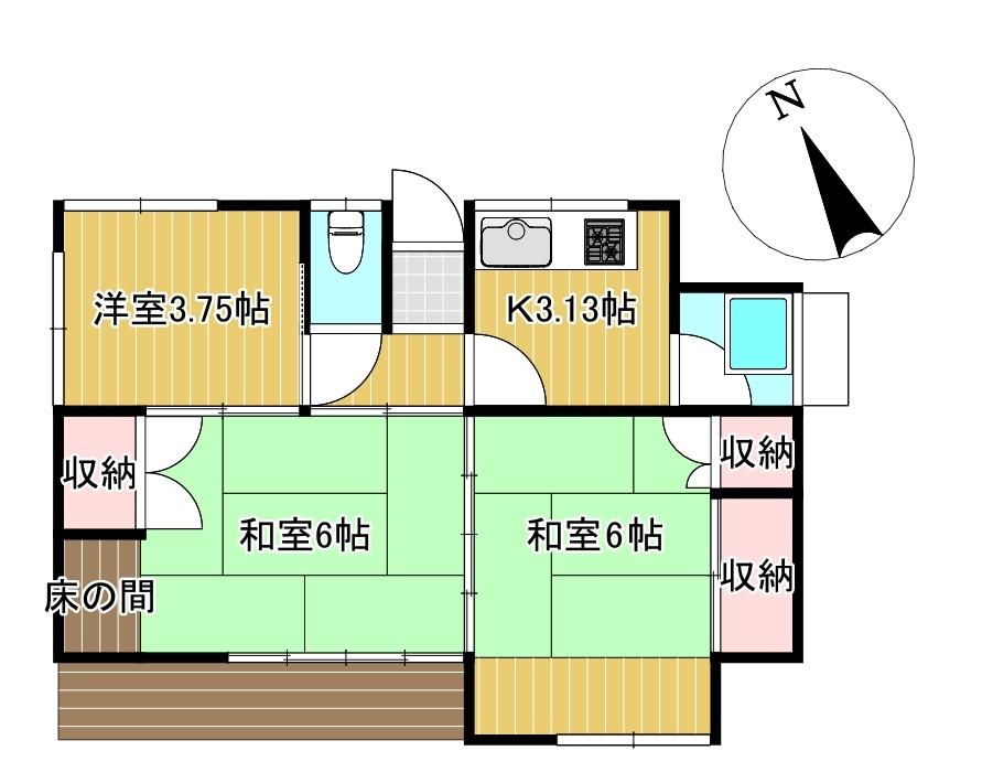 SUUMO】美里戸建 A棟／熊本県下益城郡美里町永富／小川駅の賃貸・部屋探し情報（100405365807） | 賃貸マンション・賃貸アパート