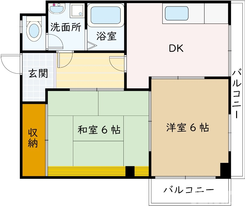 サンロードNo3の間取り