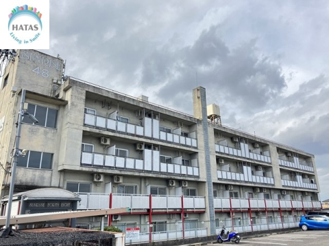 豊田市高岡本町のマンションの建物外観