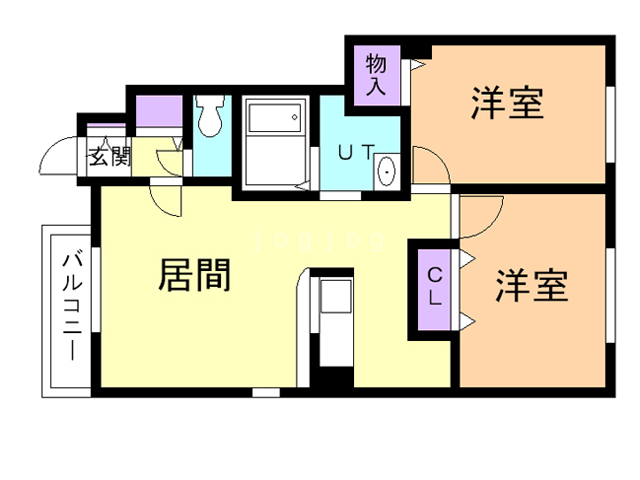 牧場壱番館の間取り