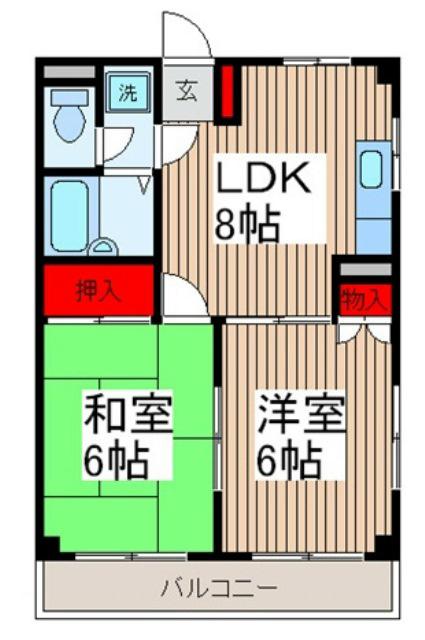 Fハウスの間取り