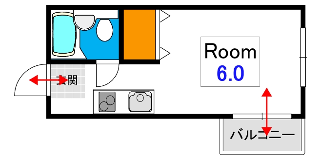 メゾンホワイトの間取り