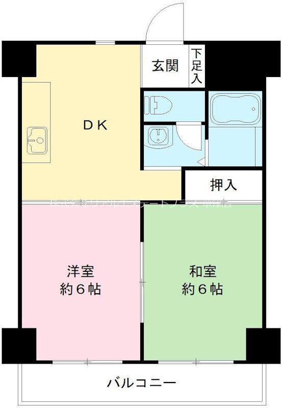 第16洛西ハイツ瀬田の間取り