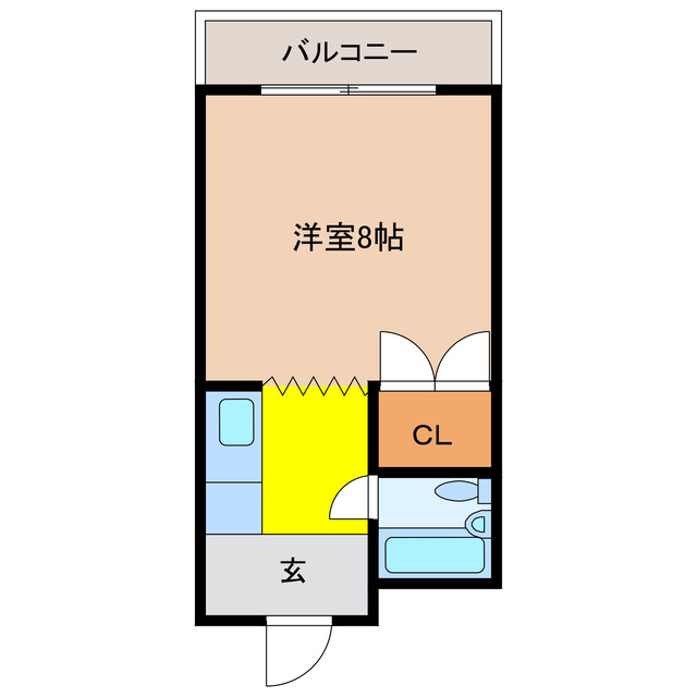 ハイツ松涛の間取り