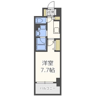 アーバネックス堂島の間取り