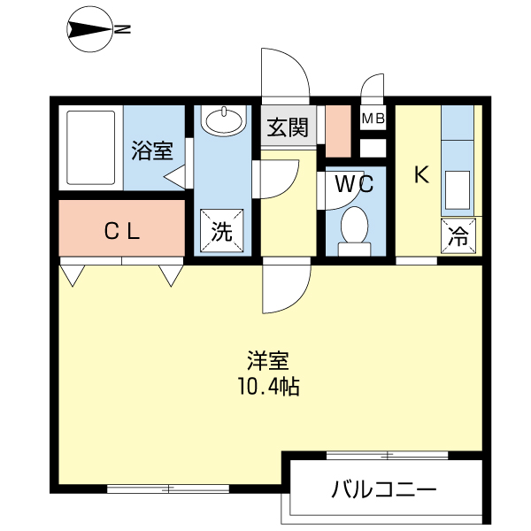 サントノーレの間取り