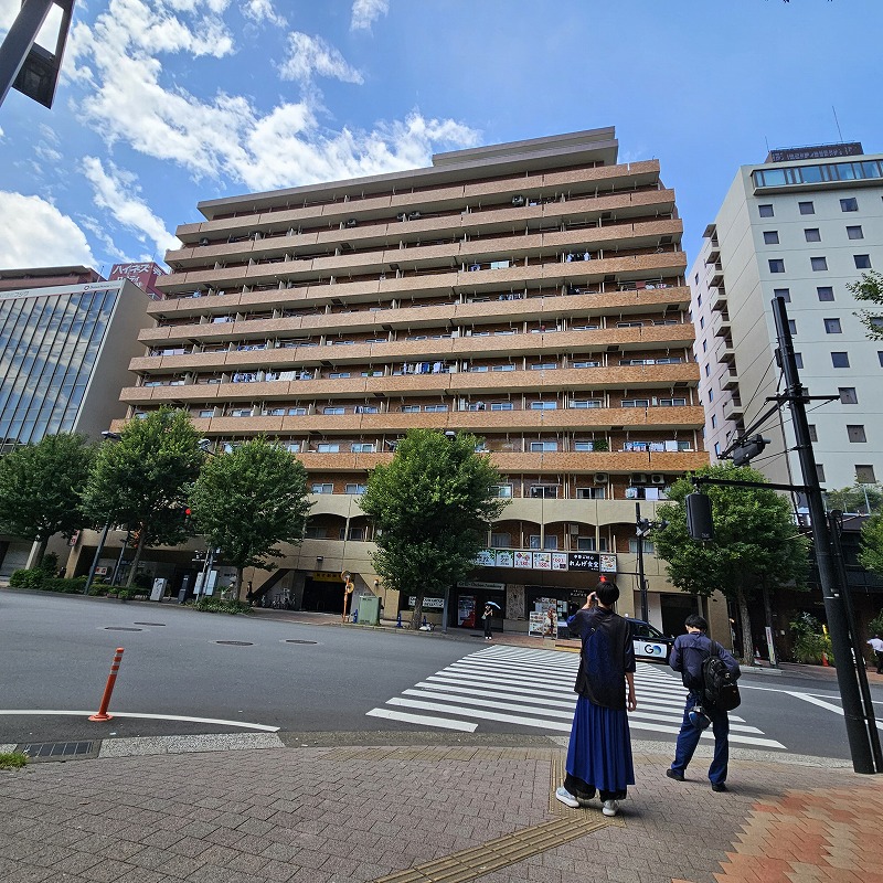 永谷リヴュール新宿の建物外観