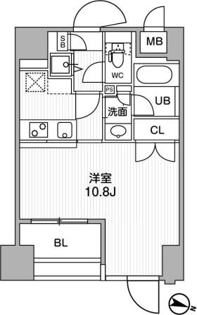 東神田テラスレジデンスの間取り