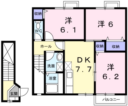 Settle城西の間取り