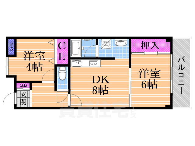 グリーンピア東寝屋川の間取り