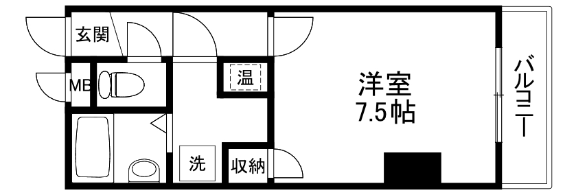 FJジェネラス8thの間取り