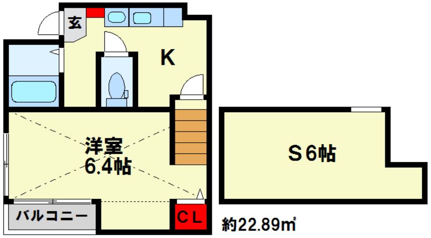 ポラリス井尻Xの間取り