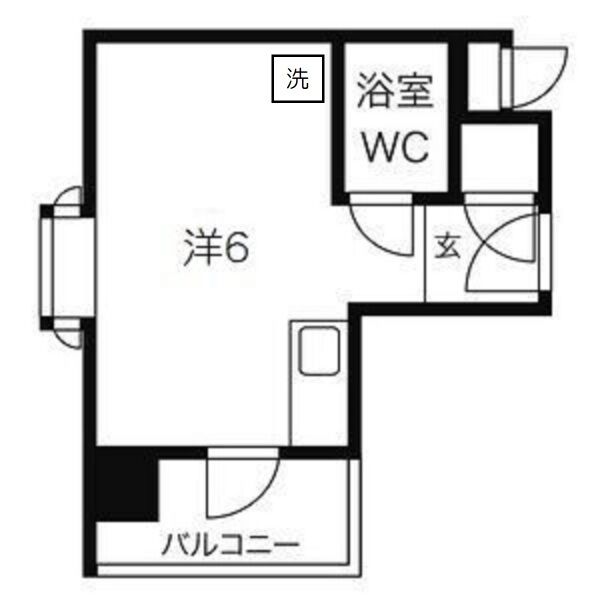 カサベラエステ三宮の間取り