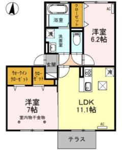 フェリオ IIの間取り