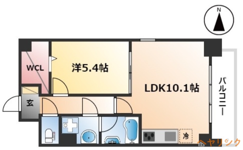 エスペランサ浄心の間取り