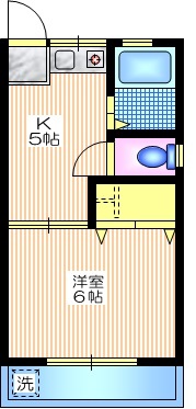 三軒茶屋荘の間取り