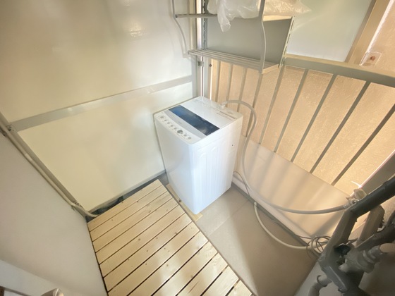 バルコニー　※別部屋の写真です