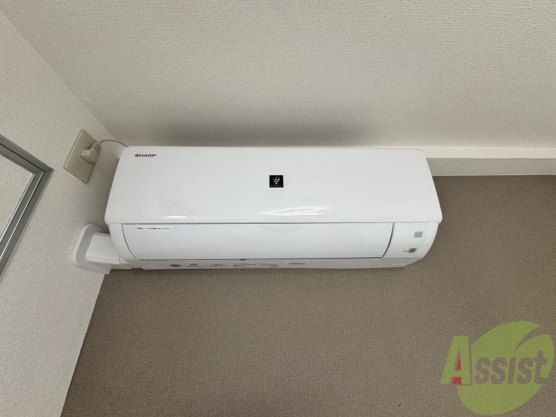 その他設備　エアコンがありますので夏でも快適に過ごせます！