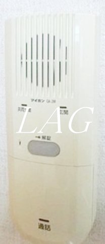 セキュリティ　インターホンです。
