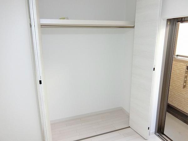 収納　クローゼット！